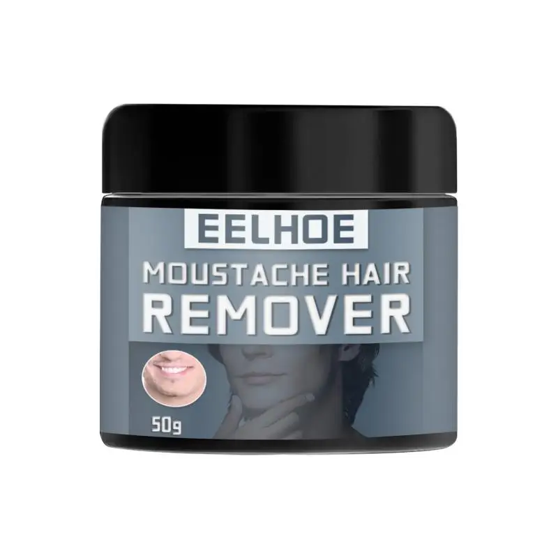 

Permanent Hair Removal Cream Men's Facial Beard And Beard Removal Cream Mild Fresh Depilation Body Armpit Painless 1pc Hot TSLM1