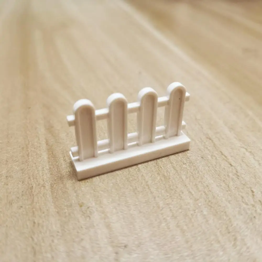 Детали для сада сделай сам 30 шт./лот блок забора коричневого цвета совместимый с