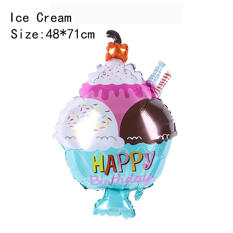 

10pcs Fruit and Vegetable Shape Aluminum Film Balloon Wedding Birthday Party Kids Cartoon Pineapple Watermelon Inflatable Toy