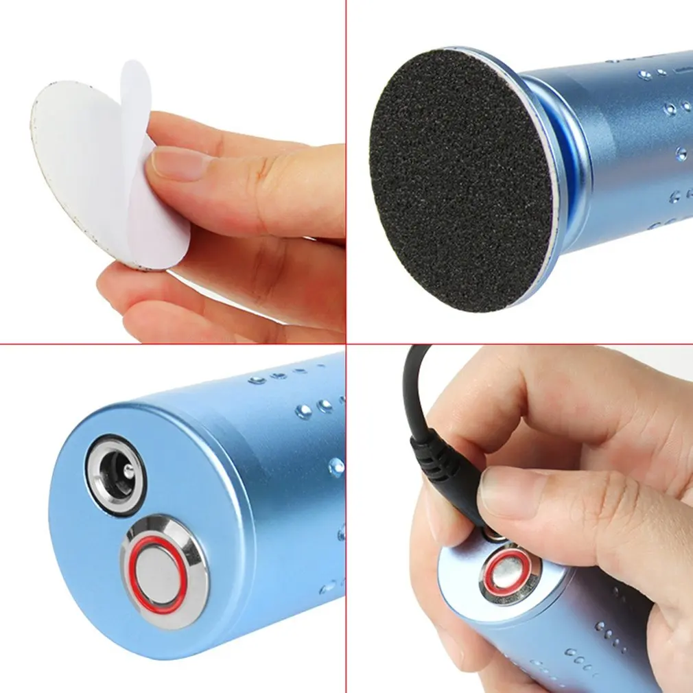 

Electric Foot Sharpener Foot Care File Leg Heels Remove Dead Skin Callus Remover Feet Clean Care Machine JMD-1010