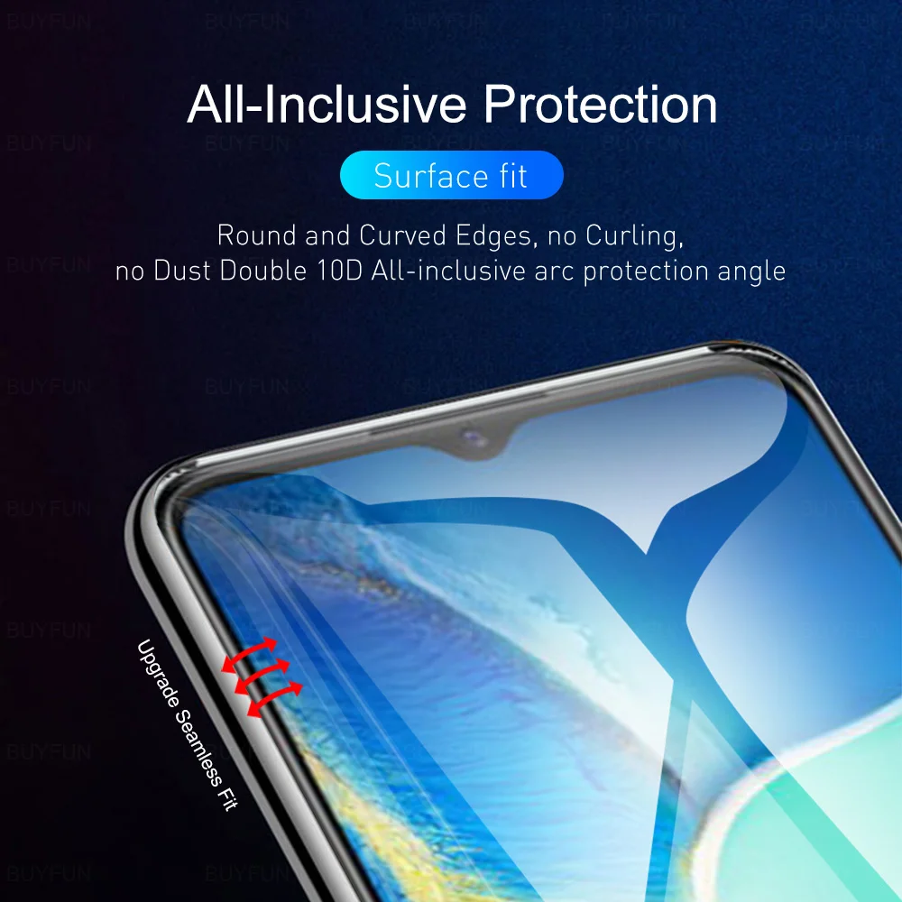 Гидрогелевая пленка с полным покрытием 6 в 1 для Vivo Y15S Защита экрана Y15A Y15 Y12 Y17 Y52 Y72