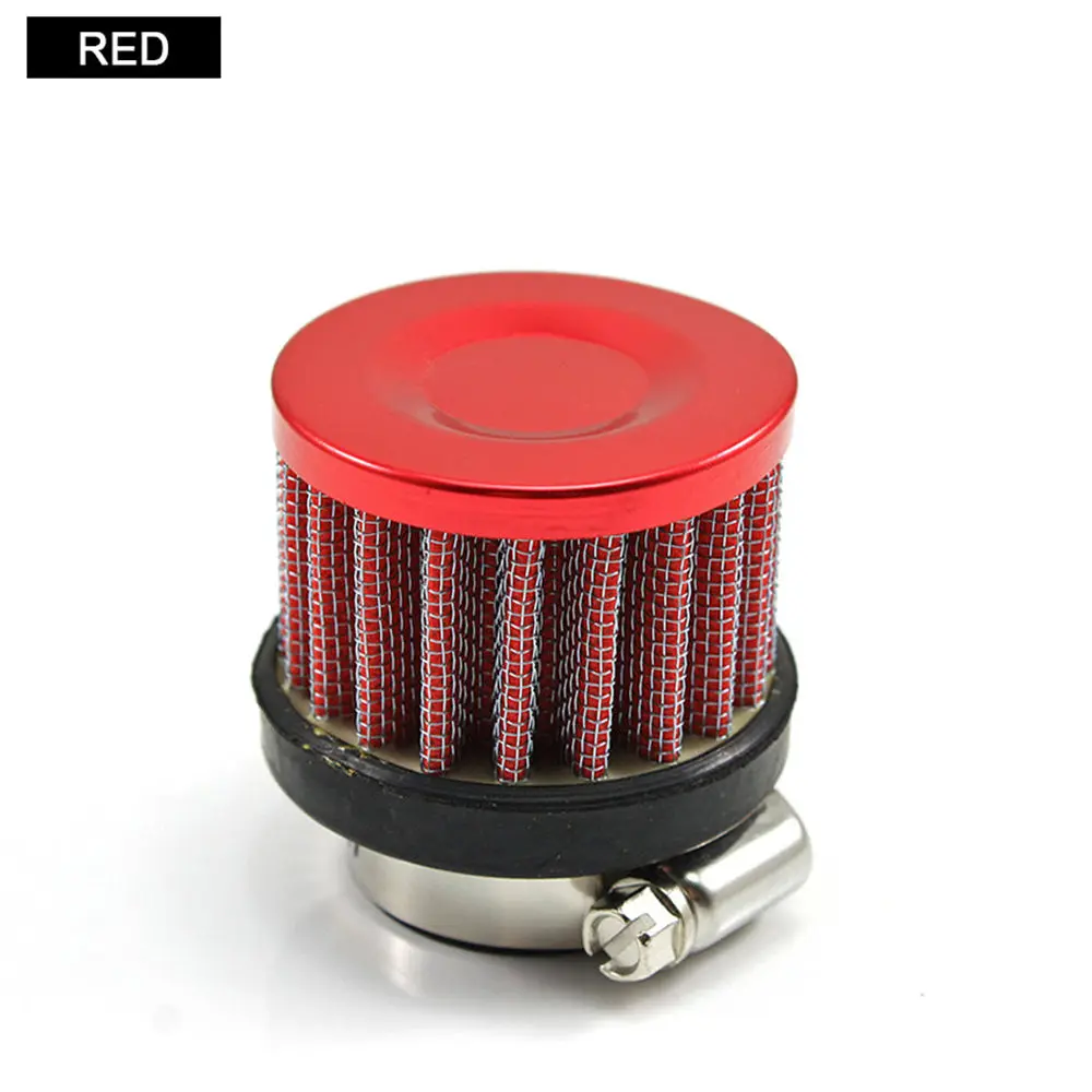 Universal Car Air Filter 1inch 25mm for Motorcycle Cold Intake Powerful Flow Crankcase Vent Cover Mini Breather Filters | Автомобили и