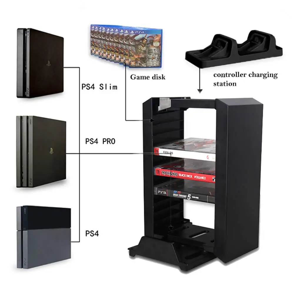 Многофункциональный диск для хранения Стенд набор вертикальная подставка