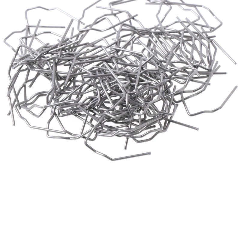 

2021 New 400Pcs Pre-cut Staples Hot Staples For Plastic Stapler Repair Kit Welder 4 Sizes