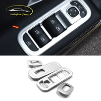 abs plastic chrome door window glass lift control switch button panel trim cover for mercedes benz a class 2019 accessories