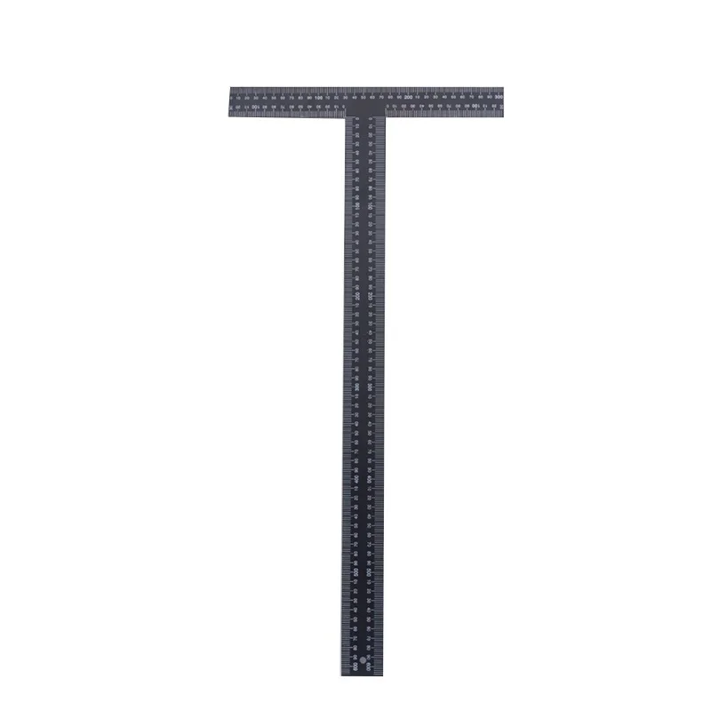 

Measuring Tools Woodworking Multifunctional Ladder-shaped Ruler Combination Square Horizontal Movable Square T-shaped Ruler