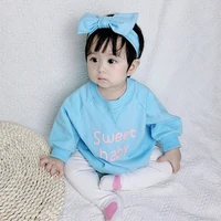 jybienbb hot sale newborn baby spring rompers with bow for girl boy autumn ropa bebe cotton long sleeve clothes cute kid carter