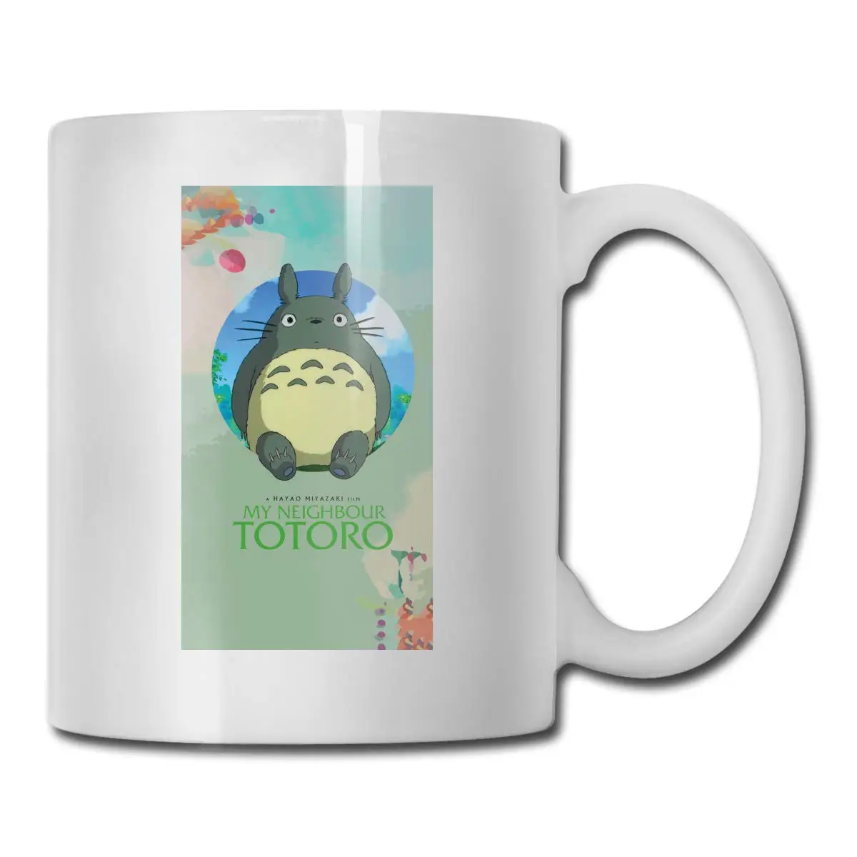 Моя соседка Тоторо кружка фарфор кофе керамическая чайная чашка подарки пивная
