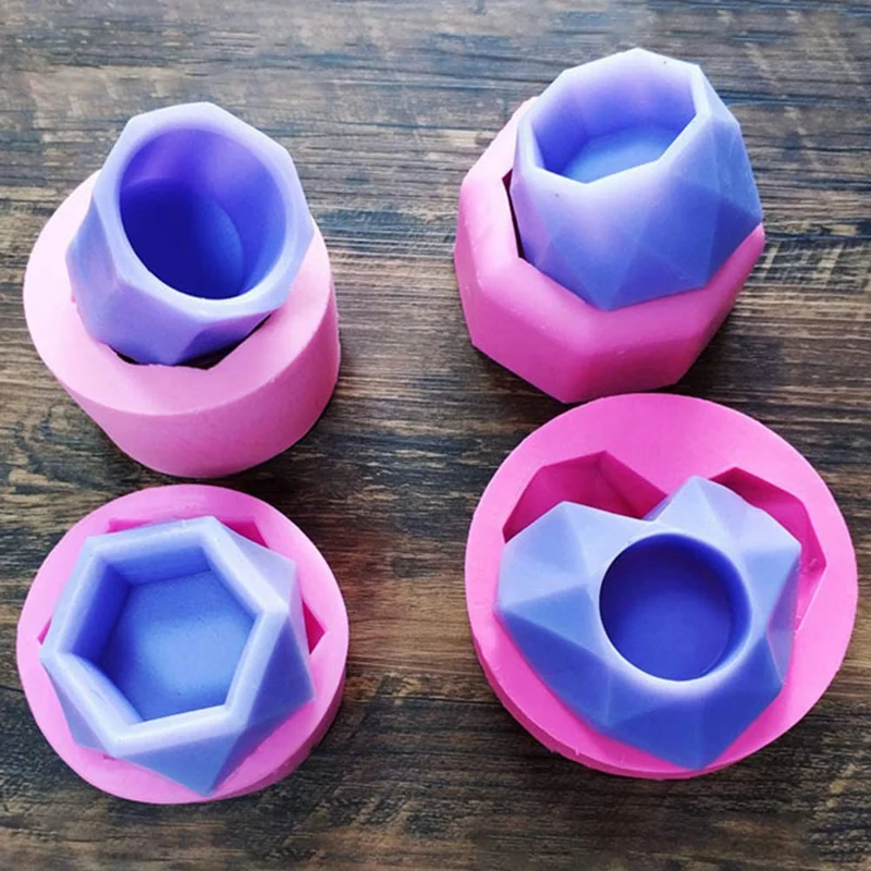 1 шт. силиконовые формы для цветочных горшков в форме сердца-суккулентная ваза