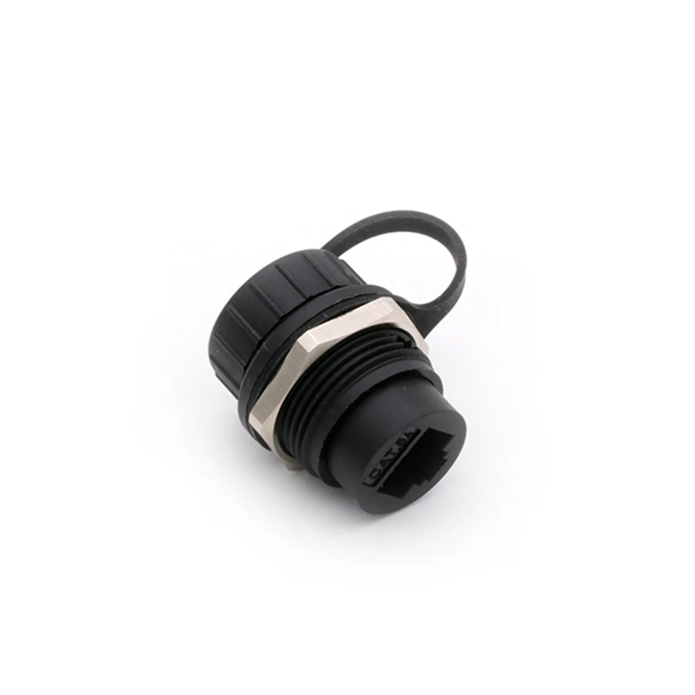 Коннектор RJ45 1 шт. CAT.6 CAT6A тип D 8P8C металлический корпус + медные штифты шасси для