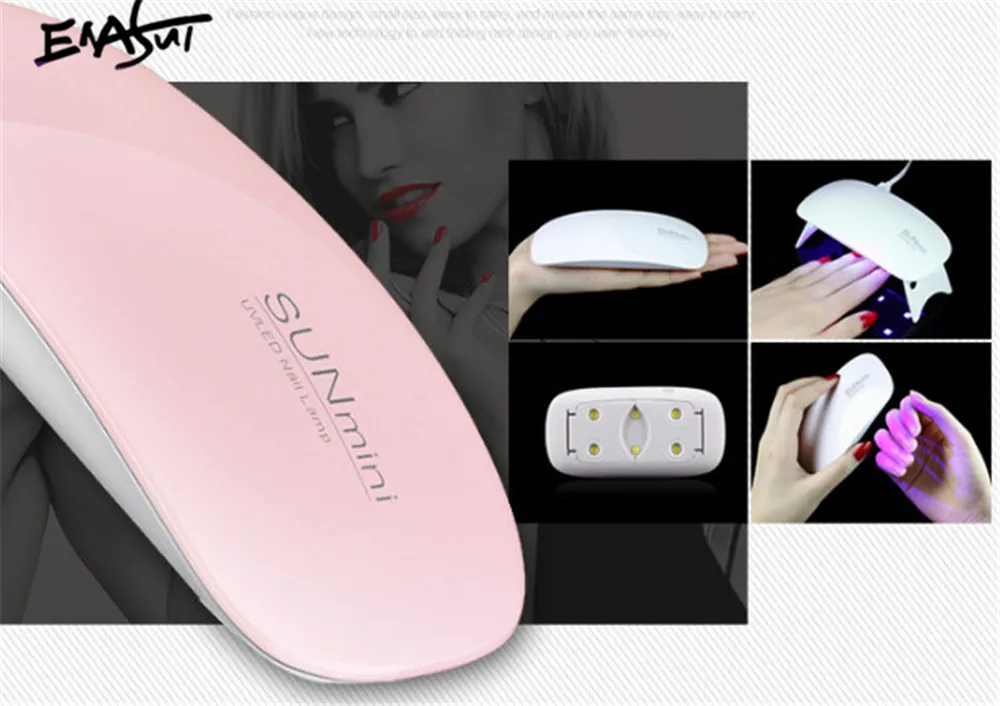 ENASUI Quick Extension Nail Gel Nail Builder Extend Gel Led Lamp 9Pcs/Kit Pink UV LED Gel Poly Polish Building Soak off Gel Kit