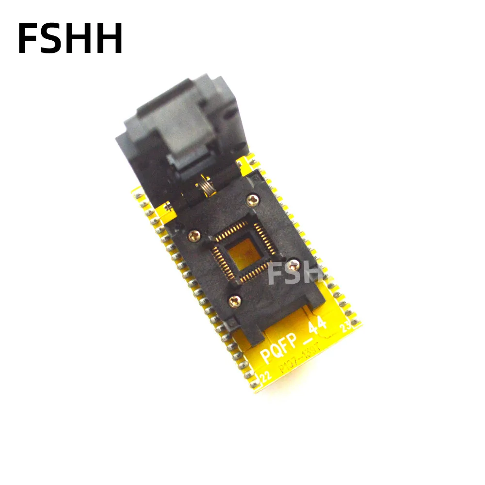 Programmer Socket PQFP44 TO DIP44 adapter socket high-quality gold-plated contacts clamshell double-layer circuit board