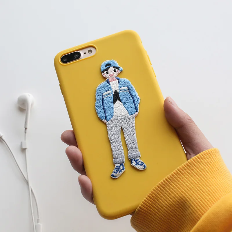 Вышитый утюжок с героями мультфильмов на заплатках для одежды джинсы наклейки