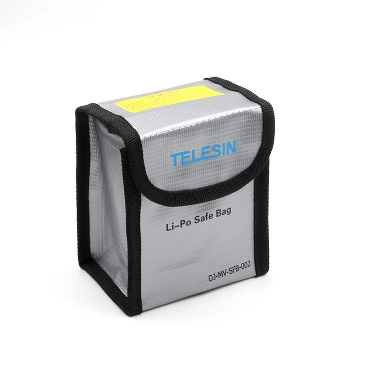 Взрывозащищенная защитная сумка с емкостью литиевого аккумулятора 2 шт.