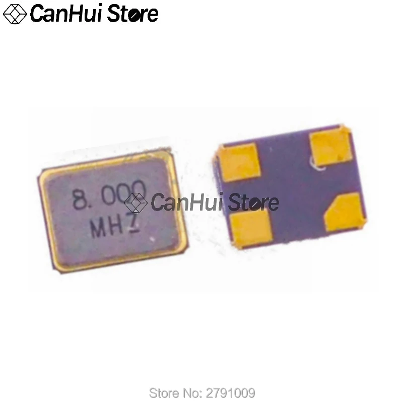 10 шт. SMD 3225 пассивный кварцевый генератор 8 м 11 0592 12 13 56 14 31838 М 16 20 22 1184 24 25 26 27 30 32 40 48