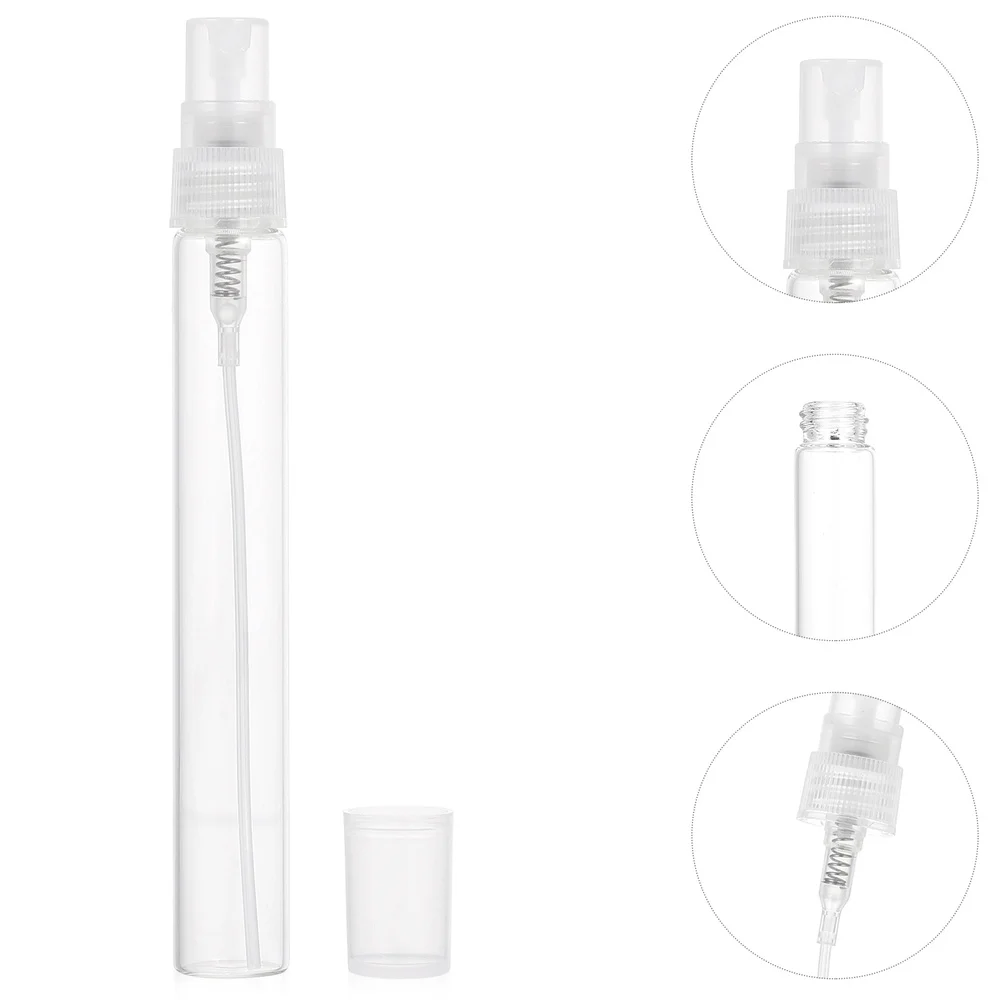 

20 Pcs Reusable Sub Bottles Glass Sample Bottles Practical Perfume Bottles