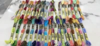 41 variegated colors double mercerized 100 egyptian cotton embroidery floss 8 meters variation cross stitch rose