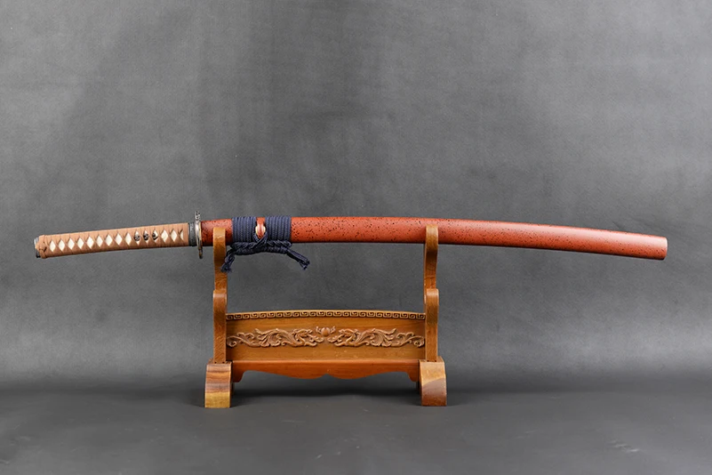 

Sharp Katana Hand Polished Japanese Sword Full Tang Clay Tempered Samurai Sword Nice Home Decoration Present Knife