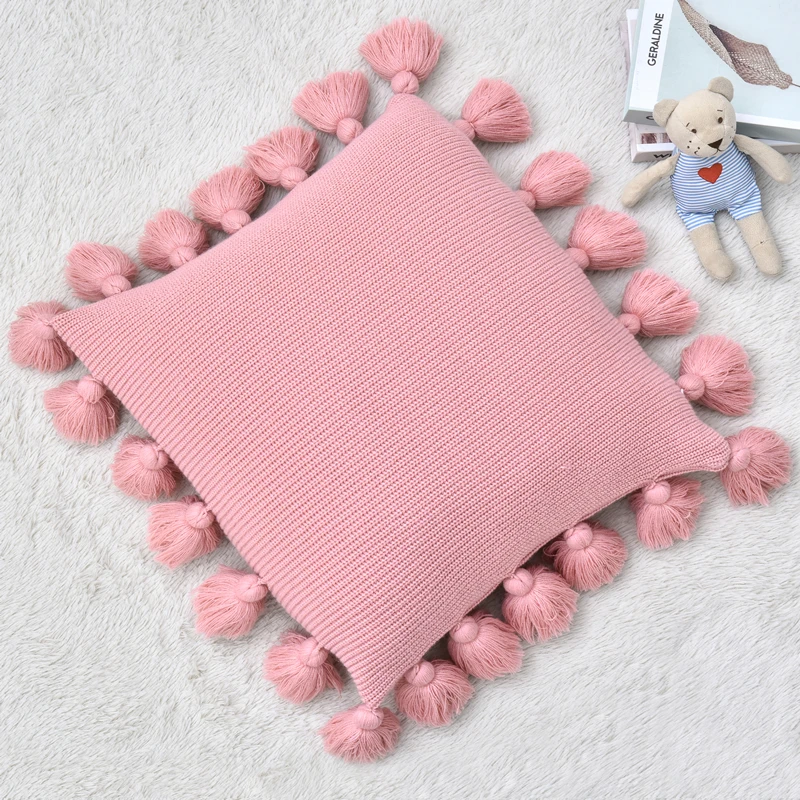 Чехол для подушки 45*45 см декоративные наволочки дивана офиса подушка в виде