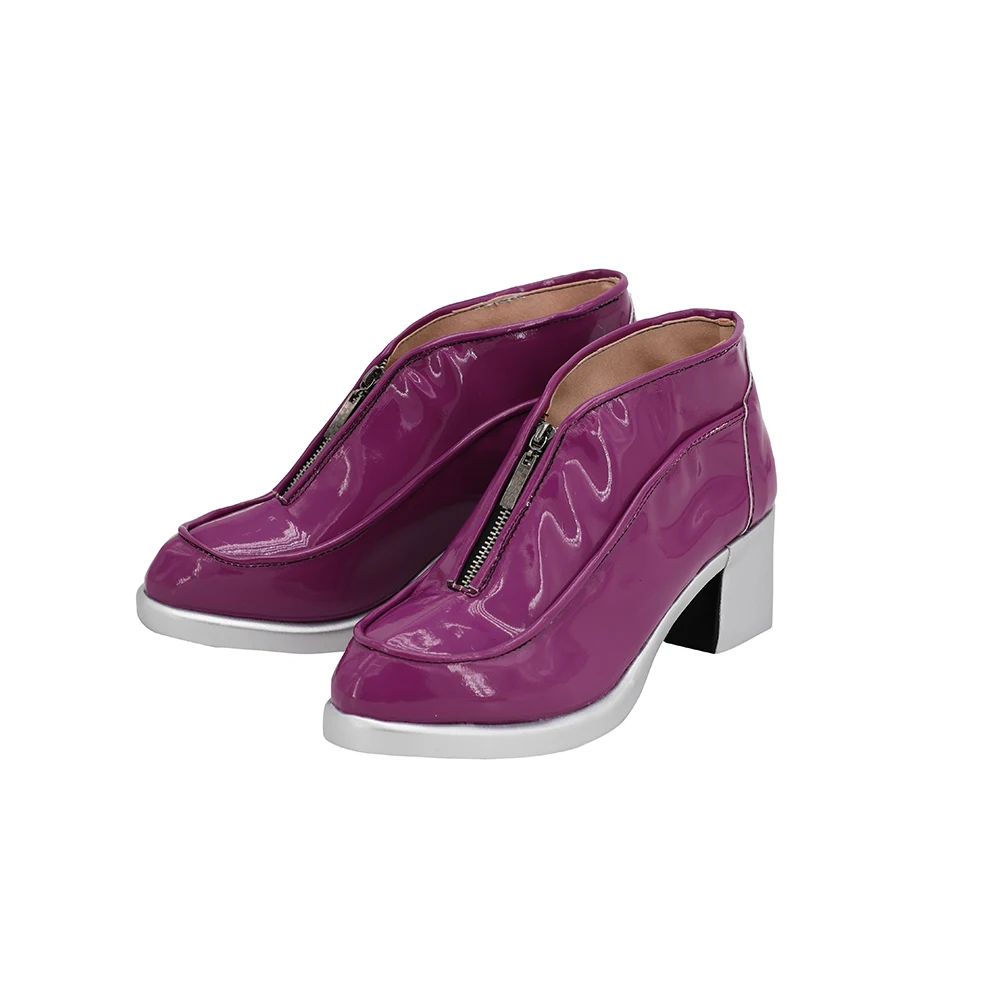 Обувь для косплея Джоджо Невероятные приключения дня Джованны фиолетовые