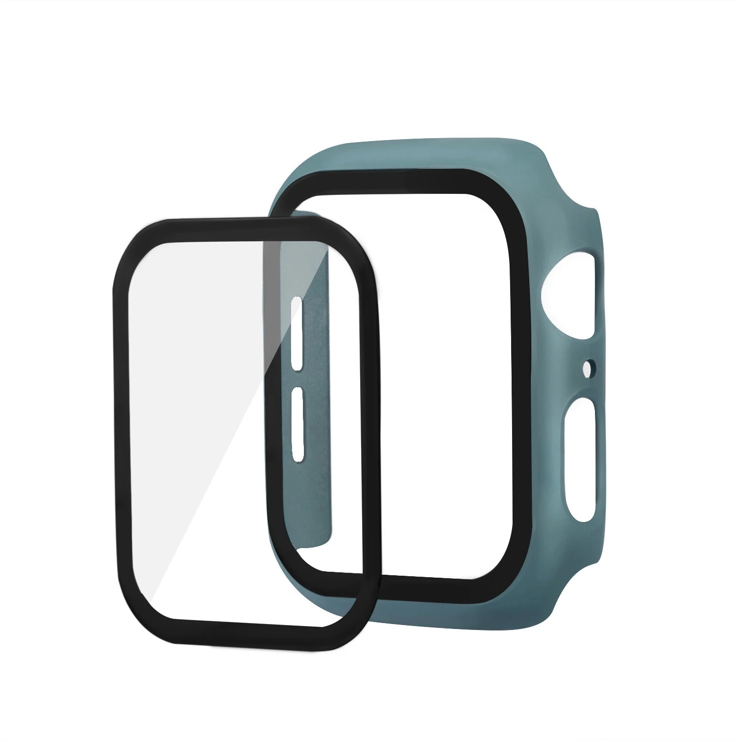 

Full Body Tempered Glass Screen Protector with PC Frame Case for T500 W26 T900 X7 F20 Watch 40mm 44mm 38mm 42mm