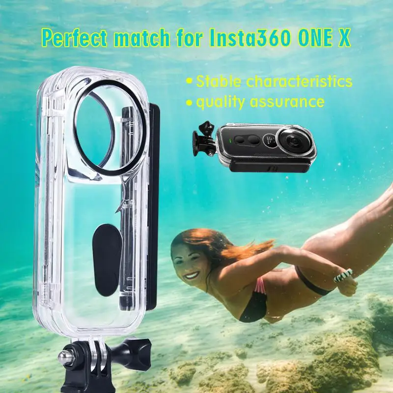 Чехол Kuulee 5M Insta360 ONE X Venture водонепроницаемый корпус чехол для дайвинга аксессуары