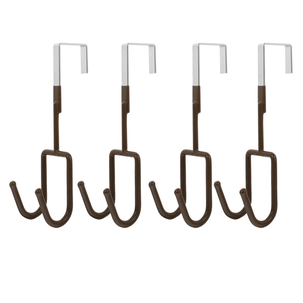 

4pcs Durable Punch-free Clothing Hooks Practical Household Hanging Hooks