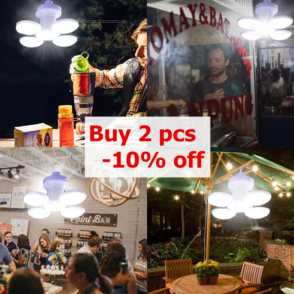 фонарик фонарь для кемпинга Светодиодный складной перезаряжаемый палатка на