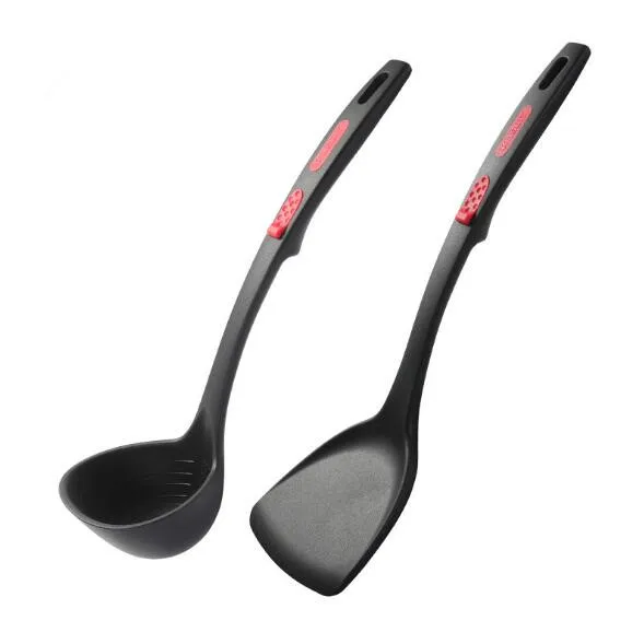 2 шт./лот силиконовые инструменты для выпечки еды Лопата кухонная ложка супа