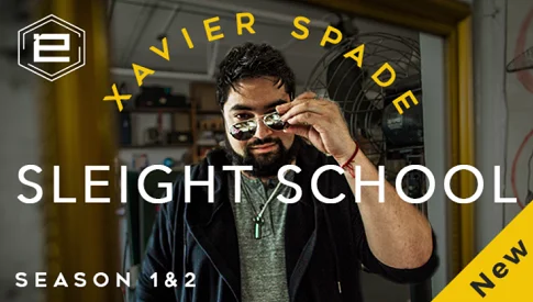 

2020 Sleight School By Xavior Spade 1-2 Magic Tricks