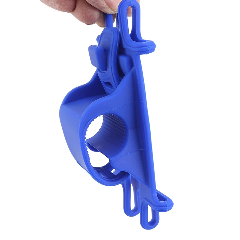 

Silicone Pull Button Anti-Shock Phone Mount Holder Adjustable Thicken Bike Phone Holder Phone Band Bike GPS Clip Universal