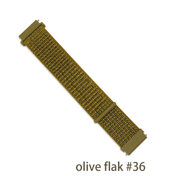 olive flak 36 Gear s3 Frontier ремешок для samsung galaxy watch 46 мм 42 мм S4 active 2 22 мм ремешок для часов amazfit bip/gtr 47 мм huawei watch gt ремешок - Цвет ремешка: olive flak 36