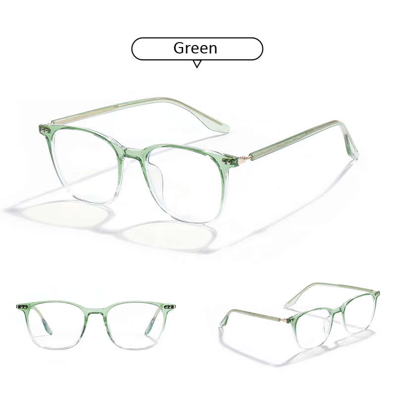 Мужские и женские очки оверсайз seemfly винтажная квадратная оправа TR90 для очков с