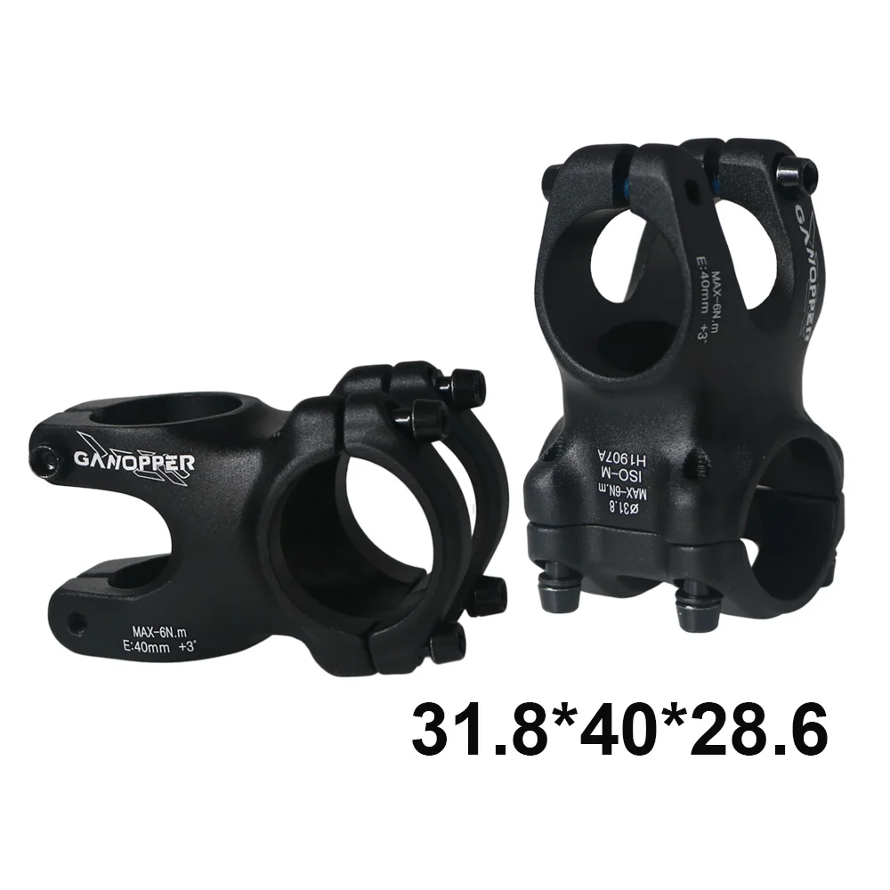 Ультра-легкий 31,8*40 мм алюминиевый сплав велосипед стебля горные BMX DH AM XC горный велосипед Горный Дорожный велосипед вынос руля с короткой ручкой