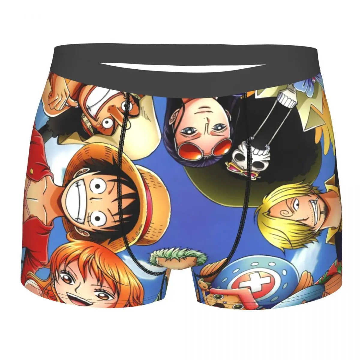 

Anime Underpants Breathbale Panties Male Underwear Print Shorts Boxer Briefs