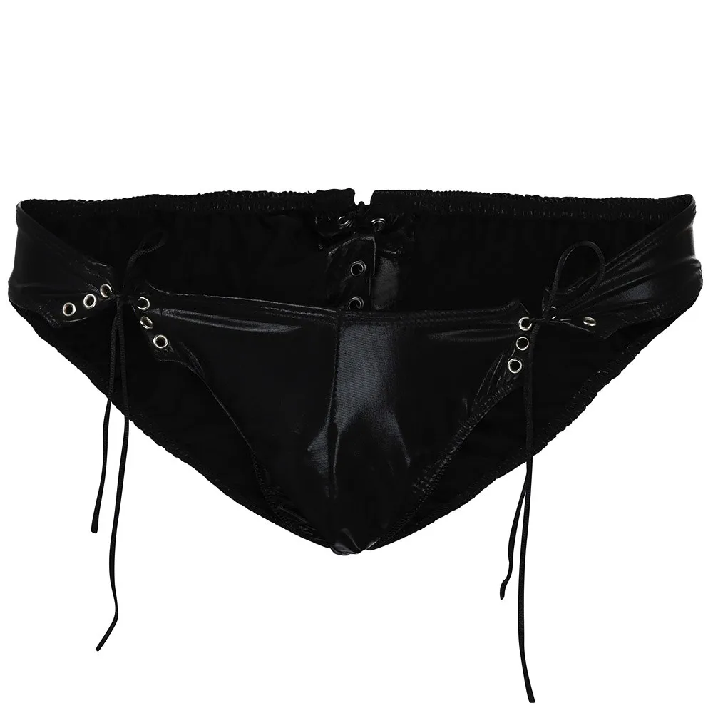 Сексуальное нижнее белье Sissy мужское сексуальное из искусственной кожи