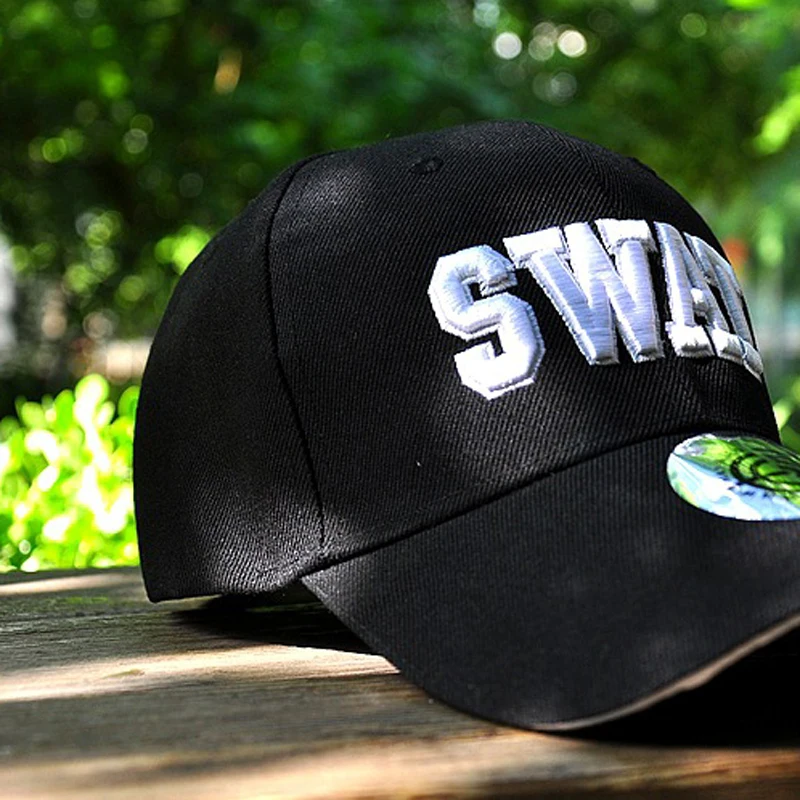 2020 SWAT Black Baseball Caps Travel Hiking Mens Fashion Hat US Marines Mountaineer Sport Sun Outdoor Letters Cap | Аксессуары для