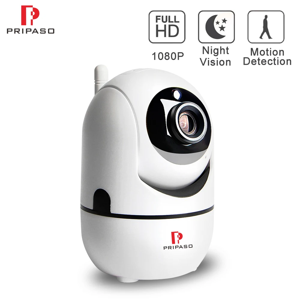 Pripaso 1080P Облако IP PTZ камера Внутренняя безопасность жилища Мини wifi 3 6 мм объектив