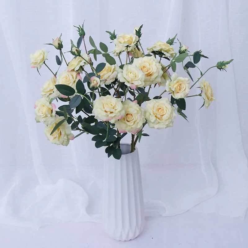 Роза искусственный цветок для свадьбы украшение дома вечная роза искусственное
