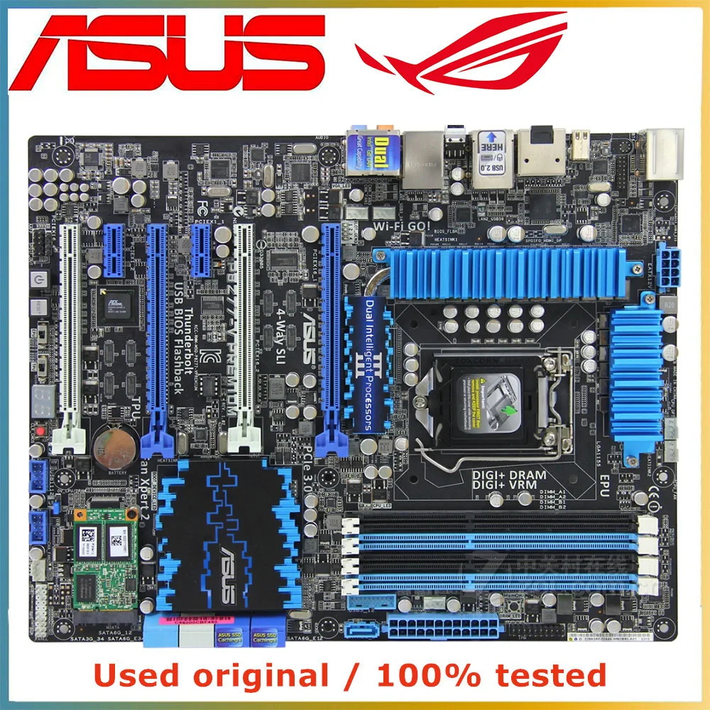 Для процессора Intel Z77 LGA 1155 для ASUS P8Z77-V Premium материнская плата компьютера Socket LGA1155 DDR3