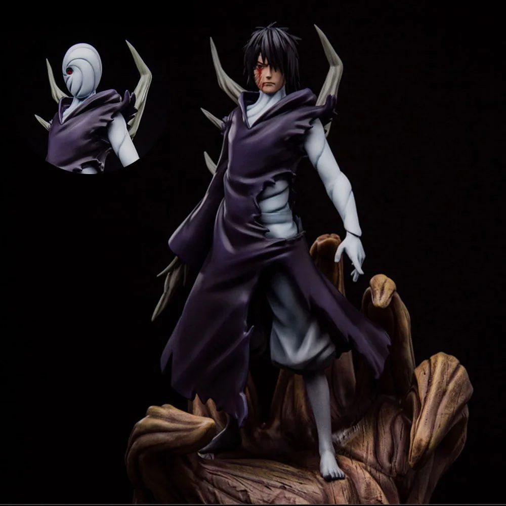Аниме фигурки Наруто шипудэн Uchiha Obito Tobi ПВХ экшн-фигурки Коллекционная модель