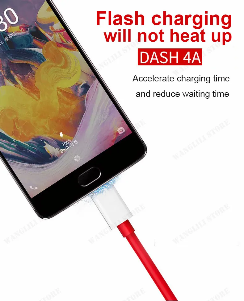 Зарядный кабель Oneplus 7 оригинальный для смартфонов 6 6t 5t 5 3t 35/100/150/200 см USB 3 1 Type C
