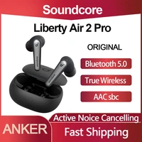 original soundcore liberty air 2 pro tws bluetooth 5 0 touch control true wireless earbuds anc active noice cancelling earphone