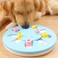 portable pet dog feeding food bowls puppy slow down eating feeder fish bowl prevent obesity dogs playing puzzle toys dish 1pc