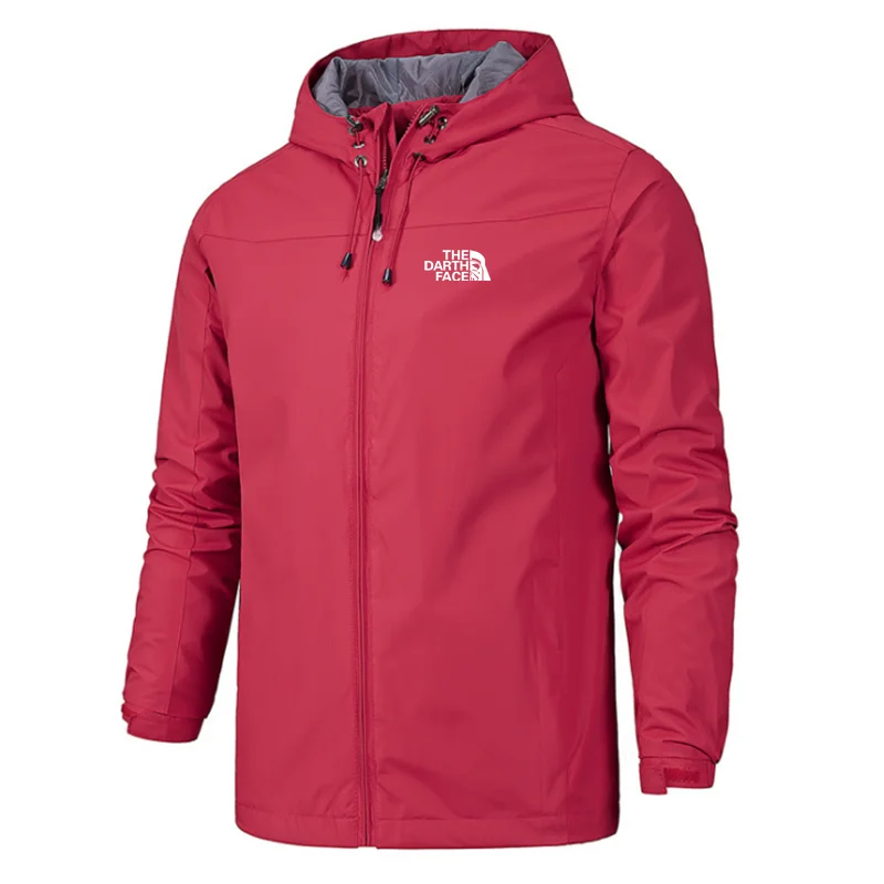 

New Casual Men's Windbreaker Spring And Autumn Waterproof Windbreaker Jacket Men's Breathable UV Proof Fashion Jacket