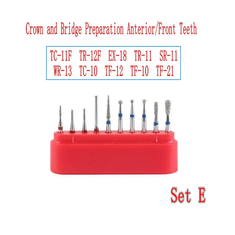 Стоматологических алмазных боров (набор сверл 1 6 мм для высокое Скорость