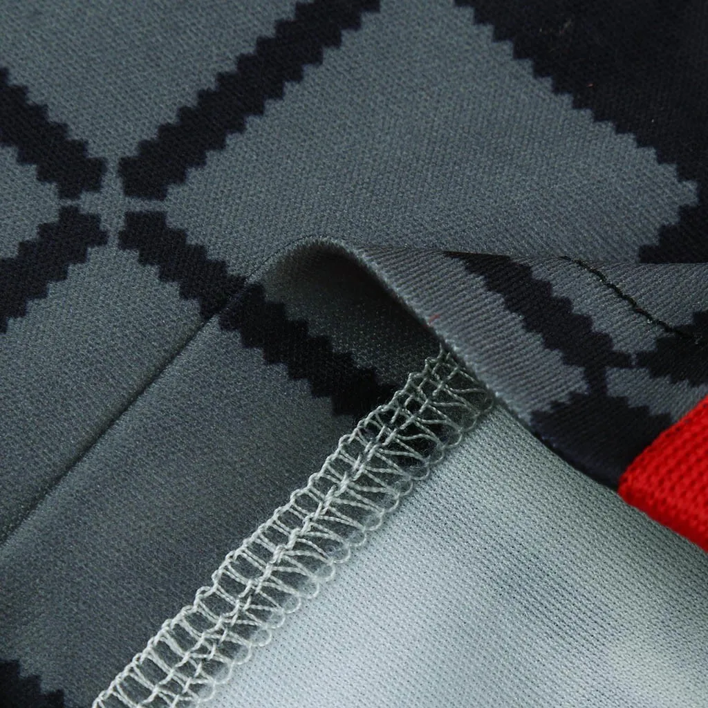 Мужские брюки карандаш feitong в клетку повседневные клетчатые длинные стиле хип