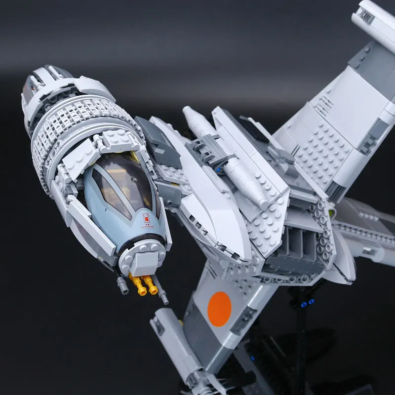 05045 Звездные войны серии B-wing Starfighter мобильный строительный блок 1487 шт. Кирпичи совместимы с Bela Звездные войны 10227 игрушки