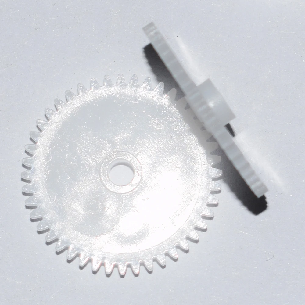 

1889 шт. 44 т 3 мм отверстие 0,5 м пластиковая Шестерня Радиоуправляемый автомобиль самолёт Робот детские игрушки для мальчиков diy Детские аксессуары Монтессори игрушки GP443A