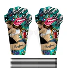 Крыло для велосипеда, цветное крыло из углеродного волокна для дорожного горного велосипеда, аксессуары для горного велосипеда